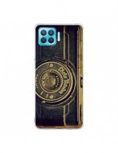 Coque Oppo Reno4 Lite Appareil Photo Vintage Vieux - R...