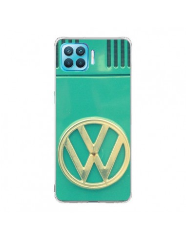 Coque Oppo Reno4 Lite Groovy Van Hippie VW Bleu - R Delean