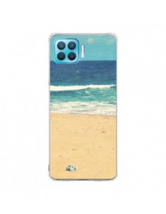 Coque Oppo Reno4 Lite Mer Ocean Sable Plage Paysage - R...