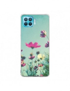 Coque Oppo Reno4 Lite Fleurs Reach for the Sky - Sylvia Cook