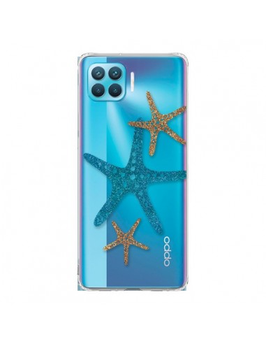 Coque Oppo Reno4 Lite Etoile de Mer Starfish Transparente - Sylvia Cook