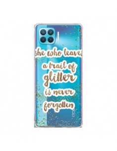 Coque Oppo Reno4 Lite Style Pailleté Transparente -...