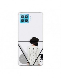Coque Oppo Reno4 Lite Confusion Femme Oeil Triangle -...