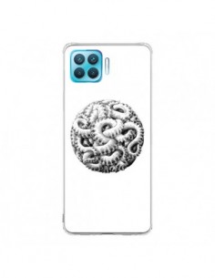 Coque Oppo Reno4 Lite Boule Tentacule Octopus Poulpe -...