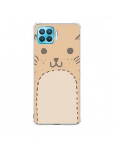 Coque Oppo Reno4 Lite Big Cat chat - Santiago Taberna