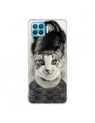 Coque Oppo Reno4 Lite Audrey Cat Chat - Tipsy Eyes