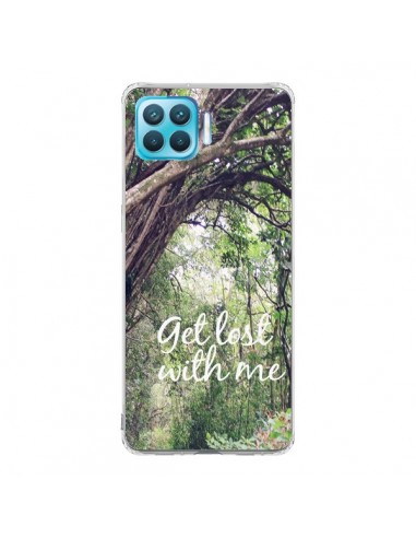 Coque Oppo Reno4 Lite Get lost with him Paysage Foret Palmiers - Tara Yarte