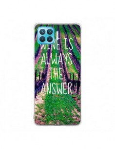 Coque Oppo Reno4 Lite Wine is always the answer Vin -...