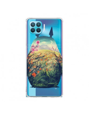 Coque Oppo Reno4 Lite Totoro Manga Comics Transparente - Victor Vercesi