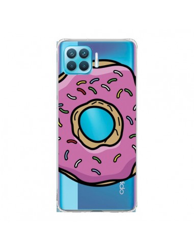 Coque Oppo Reno4 Lite Donuts Rose Transparente - Yohan B.