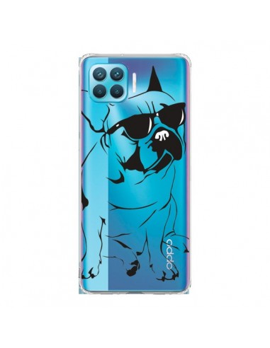 Coque Oppo Reno4 Lite Chien Bulldog Dog Transparente - Yohan B.