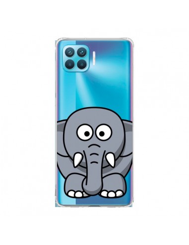 Coque Oppo Reno4 Lite Elephant Animal Transparente - Yohan B.