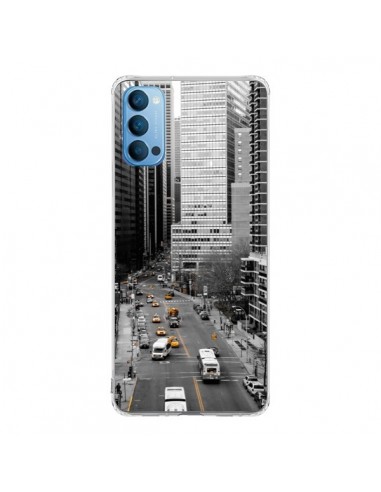 Coque Oppo Reno4 Pro 5G New York Noir et Blanc - Anaëlle François