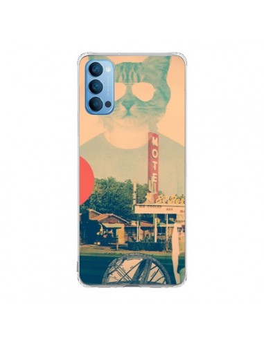 Coque Oppo Reno4 Pro 5G Chat Fashion The Cat - Ali Gulec