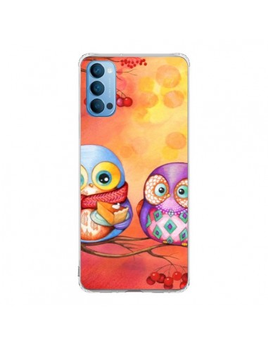 Coque Oppo Reno4 Pro 5G Chouette Arbre - Annya Kai