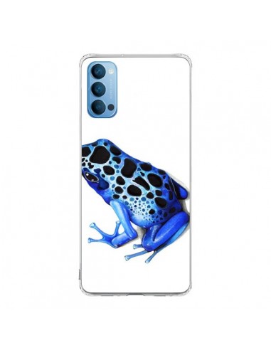 Coque Oppo Reno4 Pro 5G Grenouille Bleue - Annya Kai