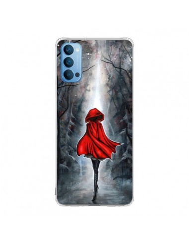 Coque Oppo Reno4 Pro 5G Le Petit Chaperon Rouge Bois - Annya Kai