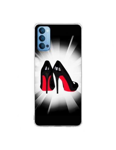 Coque Oppo Reno4 Pro 5G Chaussures Semelles Rouges Red Soles Femme - Aurelie Scour