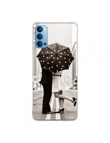 Coque Oppo Reno4 Pro 5G Secret under Umbrella Amour Couple Love - Asano Yamazaki