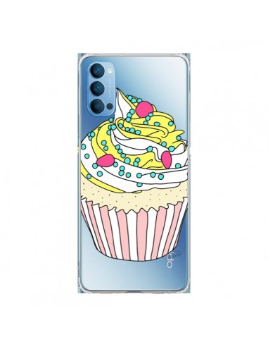 Coque Oppo Reno4 Pro 5G Cupcake Dessert Transparente - Asano Yamazaki