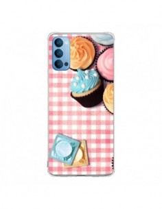 Coque Oppo Reno4 Pro 5G Petit Dejeuner Cupcakes - Benoit...
