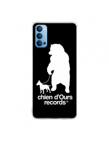 Coque Oppo Reno4 Pro 5G Chien d'Ours Records Musique - Bertrand Carriere