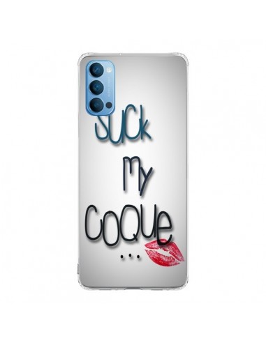 Coque Oppo Reno4 Pro 5G Suck my Coque iPhone 6 et 6S Lips Bouche Lèvres - Bertrand Carriere