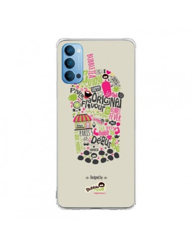 Coque Oppo Reno4 Pro 5G Bubble Fever Original Flavour Beige - Bubble Fever