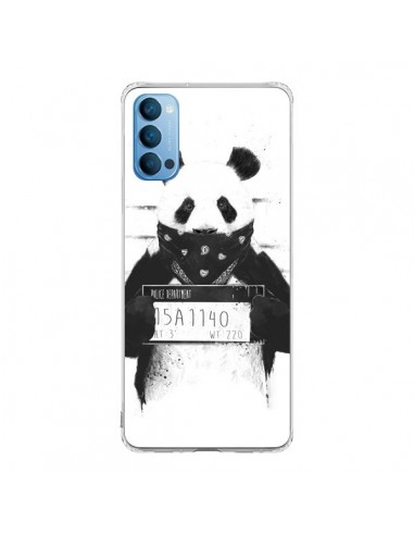 Coque Oppo Reno4 Pro 5G Bad Panda Prison - Balazs Solti