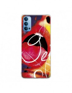 Coque Oppo Reno4 Pro 5G Get Bouche Sexy - Brozart