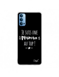 Coque Oppo Reno4 Pro 5G Je suis une Maman au Top - Chapo