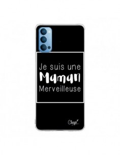 Coque Oppo Reno4 Pro 5G Je suis une Maman Merveilleuse -...