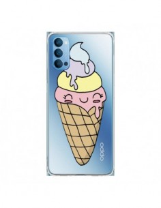 Coque Oppo Reno4 Pro 5G Ice Cream Glace Summer Ete Parfum...