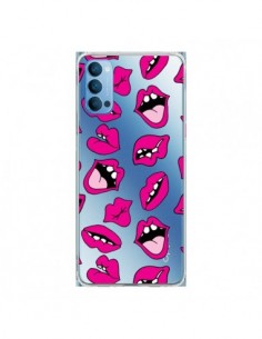 Coque Oppo Reno4 Pro 5G Lèvres Lips Bouche Kiss...