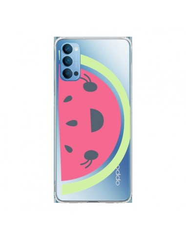 Coque Oppo Reno4 Pro 5G Pasteque Watermelon Fruit Transparente - Claudia Ramos