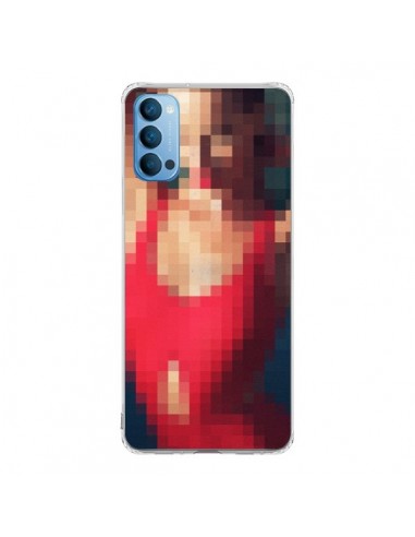 Coque Oppo Reno4 Pro 5G Summer Girl Pixels - Danny Ivan