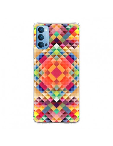 Coque Oppo Reno4 Pro 5G Sweet Color Azteque - Danny Ivan