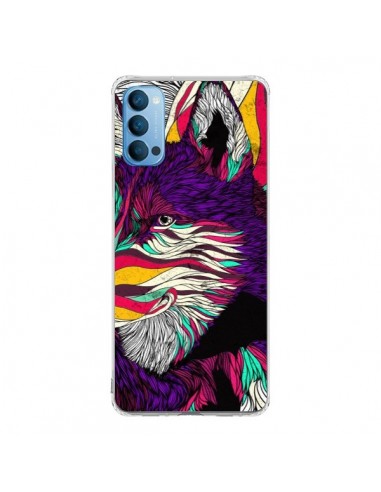 Coque Oppo Reno4 Pro 5G Color Husky Chien Loup - Danny Ivan