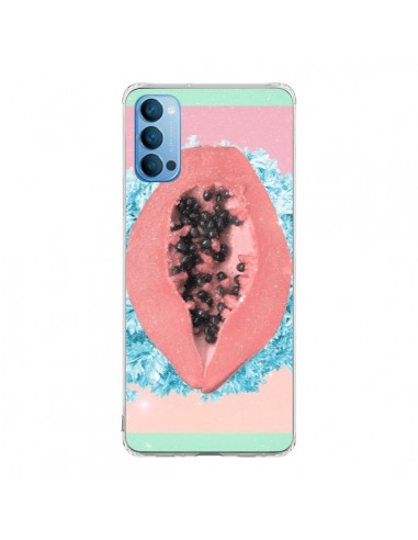 Coque Oppo Reno4 Pro 5G Papaya Rocks Fruit - Danny Ivan