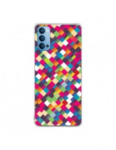 Coque Oppo Reno4 Pro 5G Sweet Pattern Mosaique Azteque -...