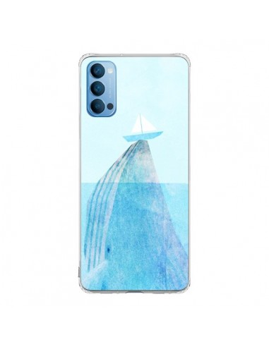 Coque Oppo Reno4 Pro 5G Baleine Whale Bateau Mer - Eric Fan