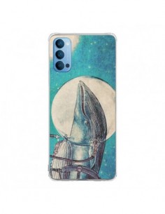 Coque Oppo Reno4 Pro 5G Baleine Whale Voyage Journey -...