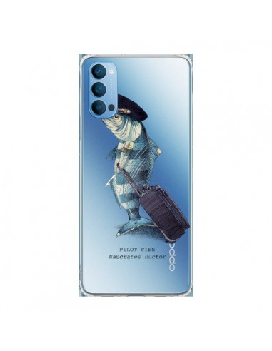 Coque Oppo Reno4 Pro 5G Pilot Fish Poisson Pilote Transparente - Eric Fan