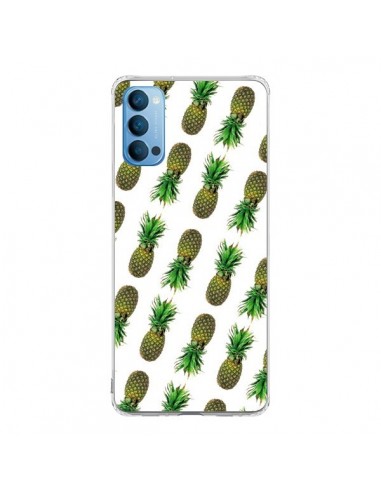 Coque Oppo Reno4 Pro 5G Ananas Pineapple Fruit - Eleaxart