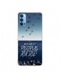 Coque Oppo Reno4 Pro 5G Sea Mer Plage - Eleaxart