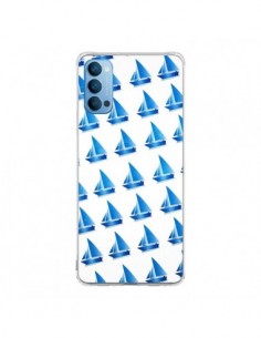 Coque Oppo Reno4 Pro 5G Bateau Voilier Barquitos - Eleaxart