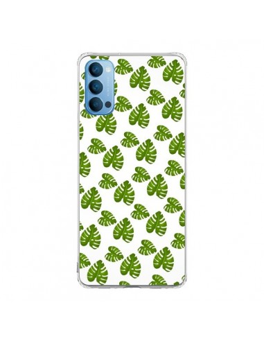 Coque Oppo Reno4 Pro 5G Plantes vertes - Eleaxart