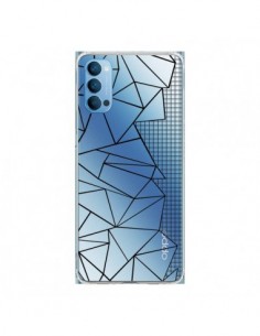 Coque Oppo Reno4 Pro 5G Lignes Grilles Side Grid Abstract...