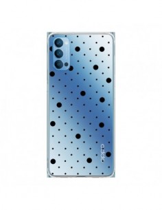 Coque Oppo Reno4 Pro 5G Point Noir Pin Point Transparente...
