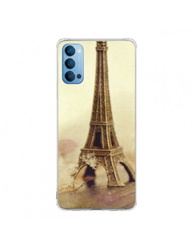 Coque Oppo Reno4 Pro 5G Tour Eiffel Vintage - Irene Sneddon